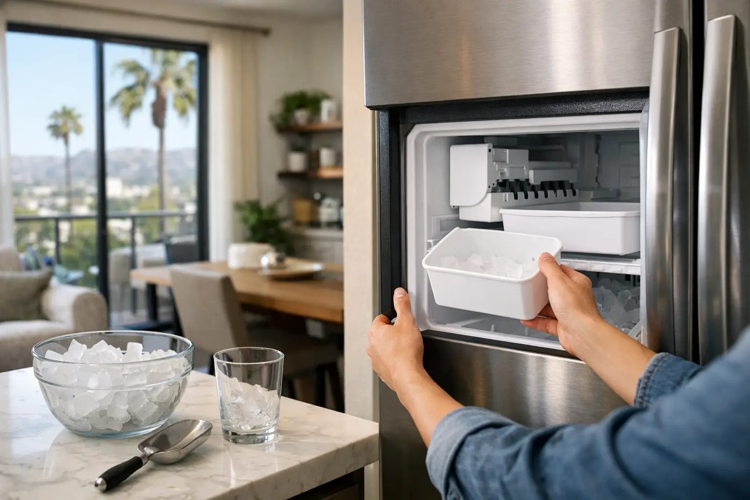 Ice Maker Not Working West Hollywood? Start Here