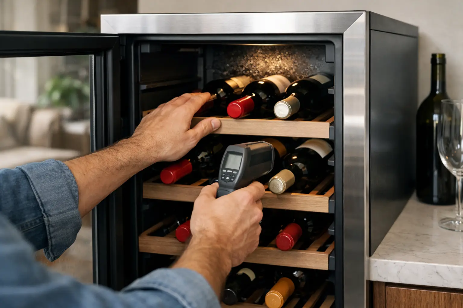 Wine Cooler Not Cooling Properly? Check This