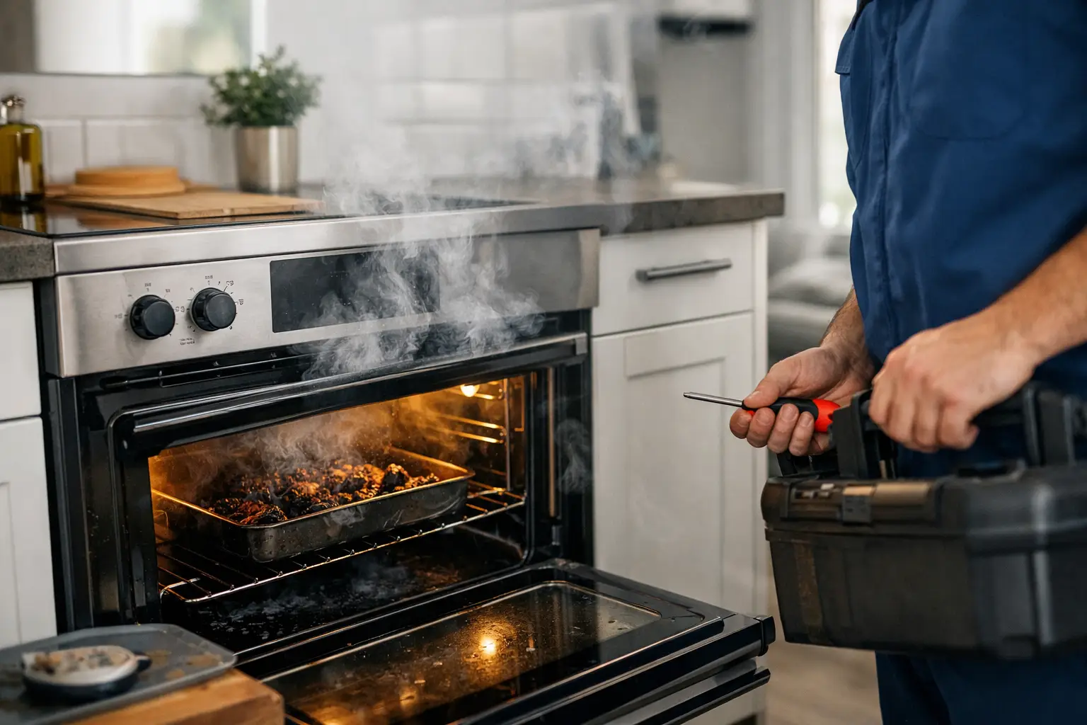 7 Top Signs an Oven Needs Service at Home
