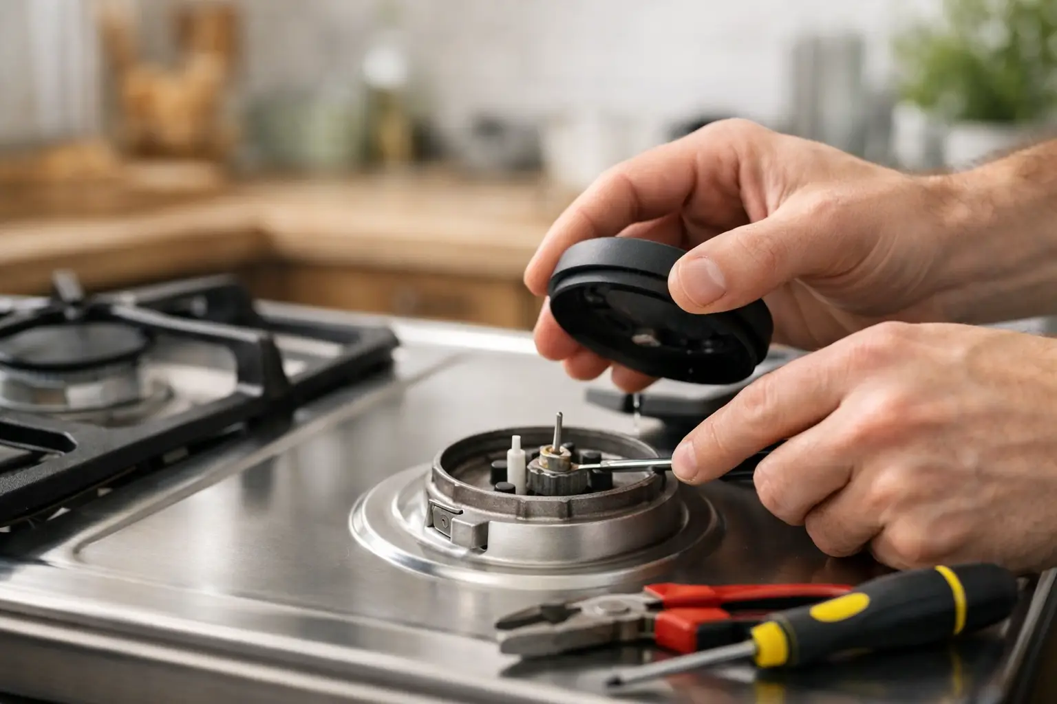 Range Burner Ignition Repair for Gas Stoves