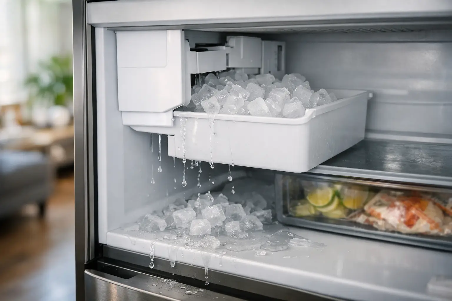 Why Is Ice Maker Leaking? Find the Cause
